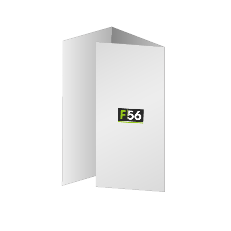 Faltblatt Wickelfalz 6-Seiter | DIN lang 10,0 cm x 21,0 cm hoch | beidseitig bedruckt
